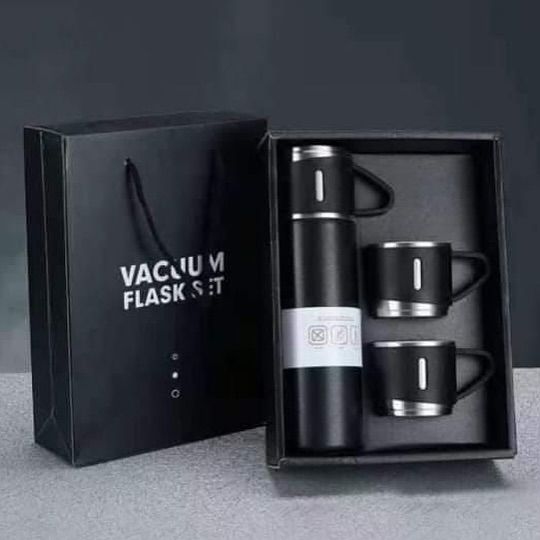 Custom Engraved Vacuum Flask Set